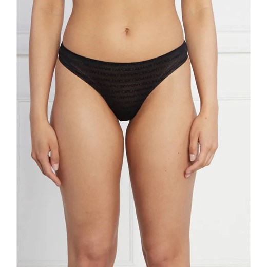 Emporio Armani Stringi ze sklepu Gomez Fashion Store w kategorii Majtki damskie - zdjęcie 185001037