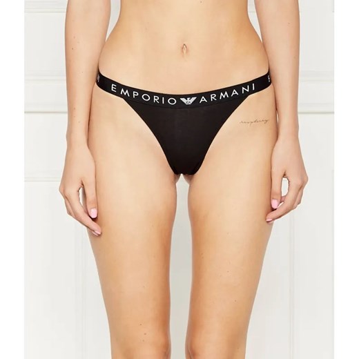 Emporio Armani Stringi ze sklepu Gomez Fashion Store w kategorii Majtki damskie - zdjęcie 185001068