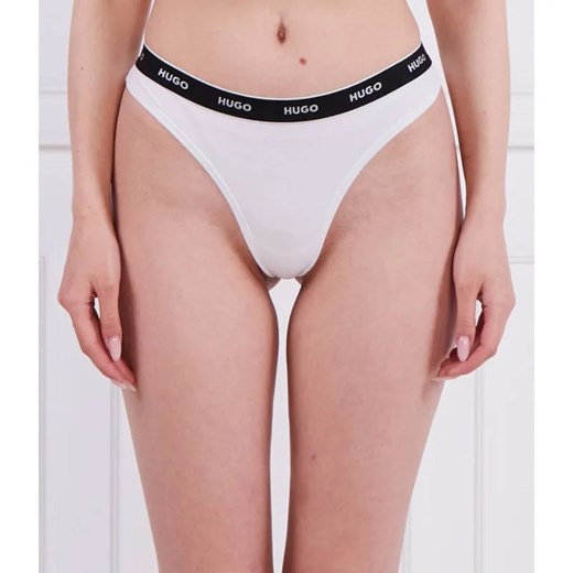 Hugo Bodywear Stringi 3-pack ze sklepu Gomez Fashion Store w kategorii Majtki damskie - zdjęcie 185001207