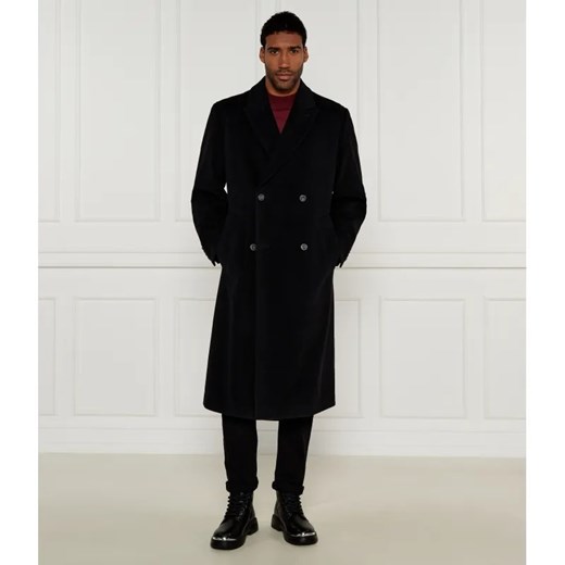 HUGO Wełniany płaszcz Menci2441 ze sklepu Gomez Fashion Store w kategorii Płaszcze męskie - zdjęcie 185001309