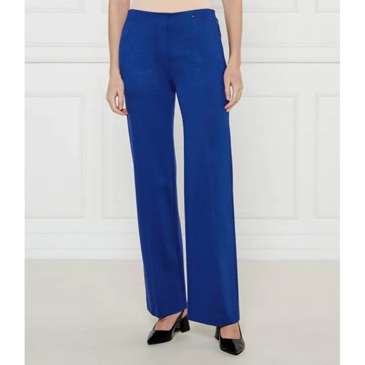 Marc Cain Spodnie | flare fit | high waist ze sklepu Gomez Fashion Store w kategorii Spodnie damskie - zdjęcie 185001438