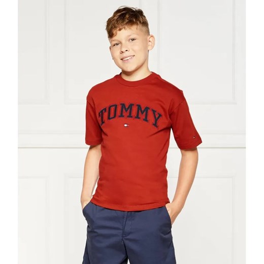 Tommy Hilfiger T-shirt | Regular Fit ze sklepu Gomez Fashion Store w kategorii T-shirty chłopięce - zdjęcie 185001497