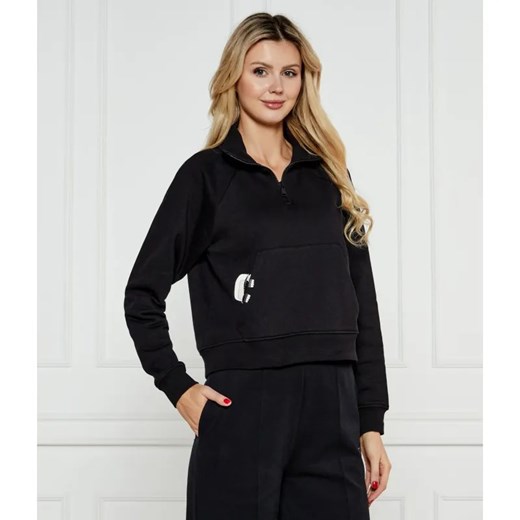 Karl Lagerfeld Bluza IKON PEAK-A-BOO | Relaxed fit ze sklepu Gomez Fashion Store w kategorii Bluzy damskie - zdjęcie 185001589