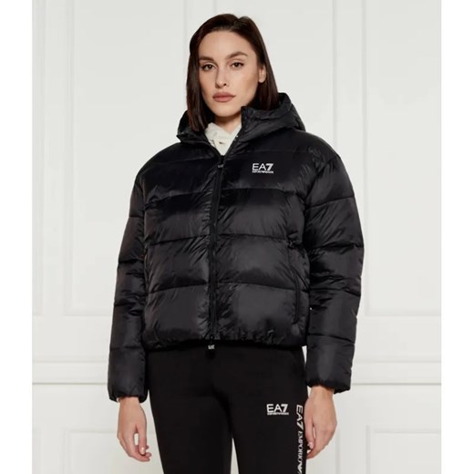EA7 Ocieplana kurtka bomber | Regular Fit ze sklepu Gomez Fashion Store w kategorii Kurtki damskie - zdjęcie 185001627