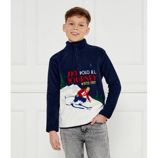 POLO RALPH LAUREN Polarowa bluza | Regular Fit ze sklepu Gomez Fashion Store w kategorii Bluzy chłopięce - zdjęcie 185001657