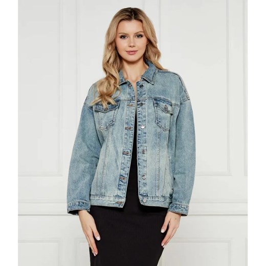 Armani Exchange Kurtka jeansowa | Oversize fit ze sklepu Gomez Fashion Store w kategorii Kurtki damskie - zdjęcie 185001695