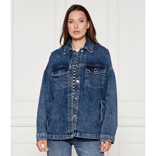 Liu Jo Kurtka jeansowa | Loose fit ze sklepu Gomez Fashion Store w kategorii Kurtki damskie - zdjęcie 185001769