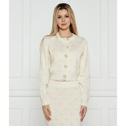 GUESS Kardigan SARAH | Regular Fit | z dodatkiem wełny ze sklepu Gomez Fashion Store w kategorii Swetry damskie - zdjęcie 185001817