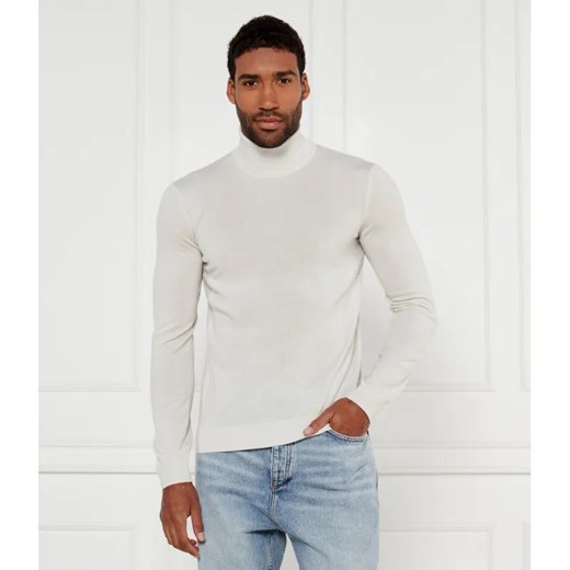 HUGO Wełniany golf San Thomas | Regular Fit ze sklepu Gomez Fashion Store w kategorii Swetry męskie - zdjęcie 185001825