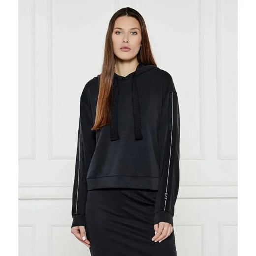 EA7 Bluza | Regular Fit ze sklepu Gomez Fashion Store w kategorii Bluzy damskie - zdjęcie 185001829