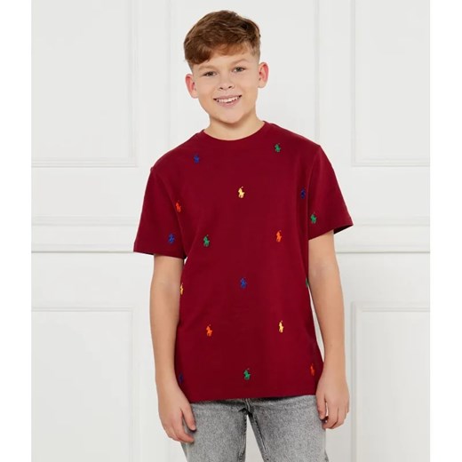 POLO RALPH LAUREN T-shirt | Regular Fit ze sklepu Gomez Fashion Store w kategorii T-shirty chłopięce - zdjęcie 185001916