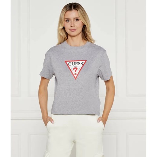 Guess Jeans T-shirt | Cropped Fit ze sklepu Gomez Fashion Store w kategorii Bluzki damskie - zdjęcie 185001967