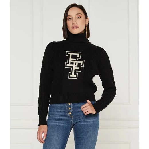 Elisabetta Franchi Wełniany golf | Regular Fit ze sklepu Gomez Fashion Store w kategorii Swetry damskie - zdjęcie 185002148