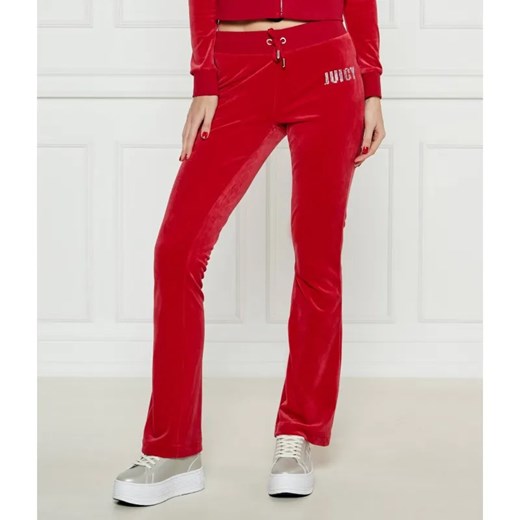 Juicy Couture Spodnie dresowe LISA | Regular Fit | low rise ze sklepu Gomez Fashion Store w kategorii Spodnie damskie - zdjęcie 185002259