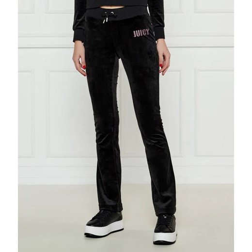Juicy Couture Spodnie dresowe LISA | Regular Fit | low rise ze sklepu Gomez Fashion Store w kategorii Spodnie damskie - zdjęcie 185002337
