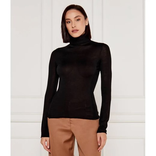 Pinko Wełniany golf SACRO DOLCEVITA | Slim Fit | z dodatkiem jedwabiu ze sklepu Gomez Fashion Store w kategorii Swetry damskie - zdjęcie 185002386