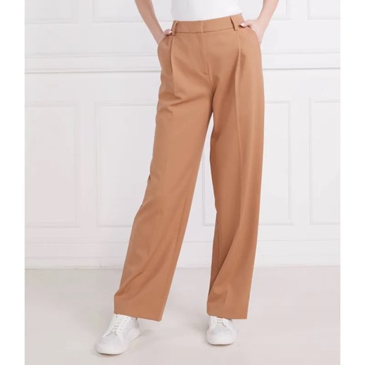 Samsøe Samsøe Spodnie | Straight fit ze sklepu Gomez Fashion Store w kategorii Spodnie damskie - zdjęcie 185002416