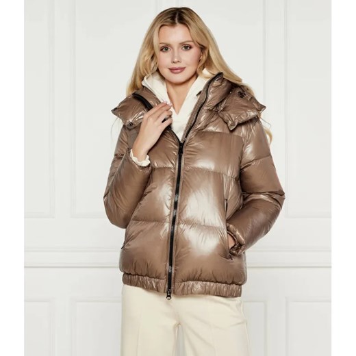 Hetrego Puchowa kurtka bomber ROSE | Oversize fit ze sklepu Gomez Fashion Store w kategorii Kurtki damskie - zdjęcie 185002519