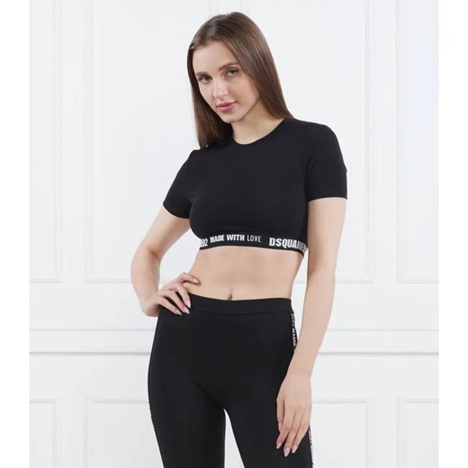 Dsquared2 Top | Regular Fit ze sklepu Gomez Fashion Store w kategorii Bluzki damskie - zdjęcie 185002569
