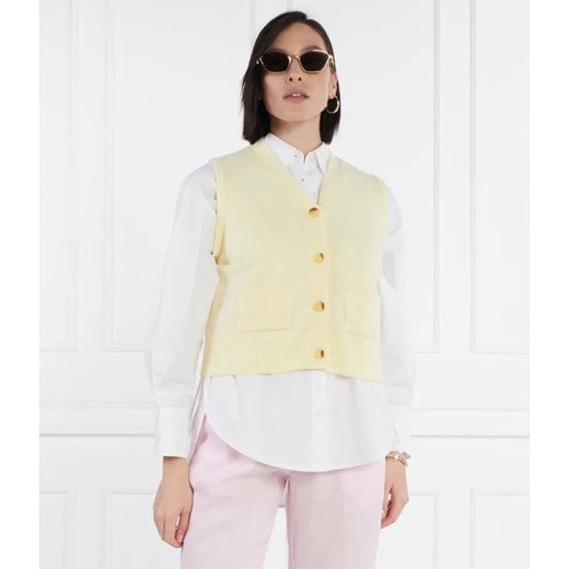 Samsøe Samsøe Wełniana kamizelka Megan ze sklepu Gomez Fashion Store w kategorii Kamizelki damskie - zdjęcie 185002669
