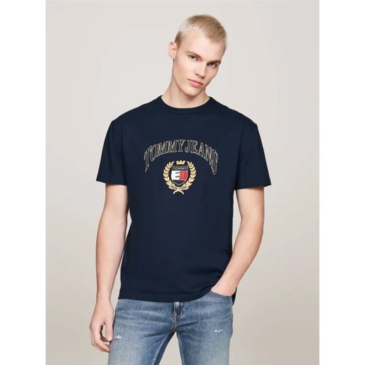 Tommy Jeans T-shirt | Regular Fit ze sklepu Gomez Fashion Store w kategorii T-shirty męskie - zdjęcie 185002679