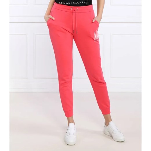 Armani Exchange Spodnie dresowe | Regular Fit ze sklepu Gomez Fashion Store w kategorii Spodnie damskie - zdjęcie 185002706