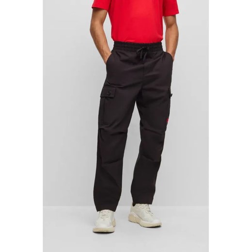 HUGO Spodnie cargo Garlo233 | Regular Fit ze sklepu Gomez Fashion Store w kategorii Spodnie męskie - zdjęcie 185002728