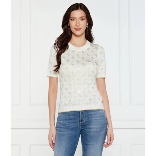 GUESS Sweter ROSIE 4G | Regular Fit ze sklepu Gomez Fashion Store w kategorii Bluzki damskie - zdjęcie 185002757