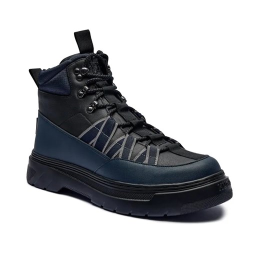 HUGO Skórzane buty trekkingowe Urian hito mxmt ze sklepu Gomez Fashion Store w kategorii Buty trekkingowe męskie - zdjęcie 185003049