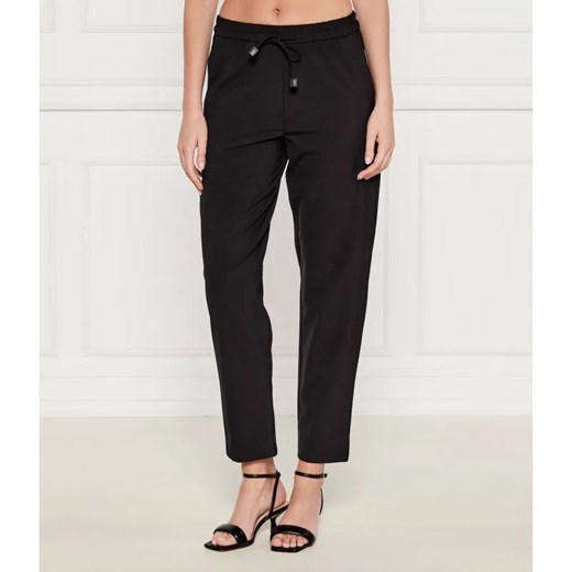 Marella SPORT Spodnie BRUNO | Tapered fit | z dodatkiem wełny ze sklepu Gomez Fashion Store w kategorii Spodnie damskie - zdjęcie 185003059