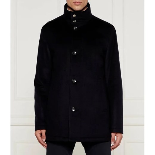 BOSS BLACK Wełniany płaszcz H-Coxtan ze sklepu Gomez Fashion Store w kategorii Płaszcze męskie - zdjęcie 185003067