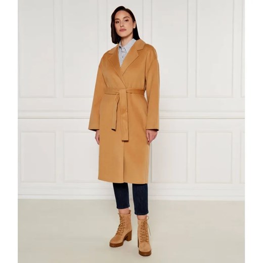Calvin Klein Wełniany płaszcz ze sklepu Gomez Fashion Store w kategorii Płaszcze damskie - zdjęcie 185003119