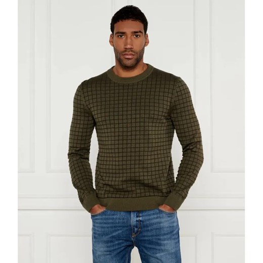 HUGO Sweter Scoult | Regular Fit ze sklepu Gomez Fashion Store w kategorii Swetry męskie - zdjęcie 185003196