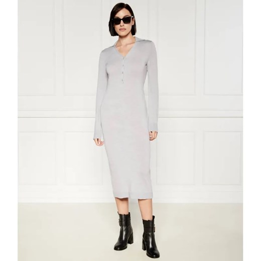 Calvin Klein Wełniana sukienka ze sklepu Gomez Fashion Store w kategorii Sukienki - zdjęcie 185003286