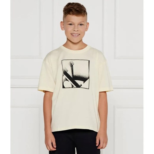 Calvin Klein Jeans T-shirt | Relaxed fit ze sklepu Gomez Fashion Store w kategorii T-shirty chłopięce - zdjęcie 185003339