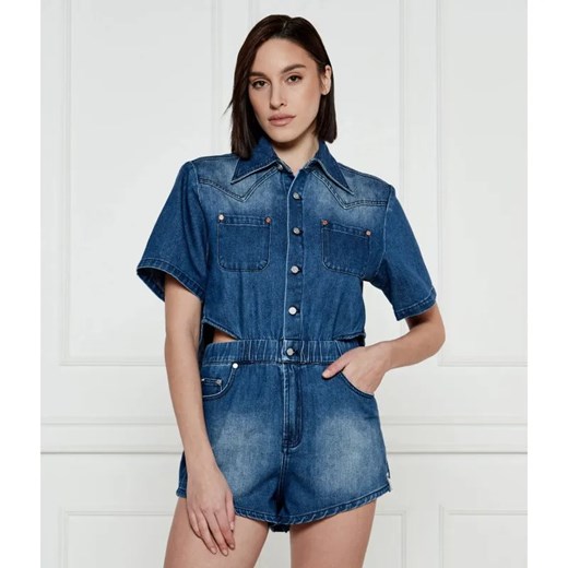 One Teaspoon Jeansowy kombinezon ROSEWOOD TAYLOR | Regular Fit ze sklepu Gomez Fashion Store w kategorii Kombinezony damskie - zdjęcie 185003356