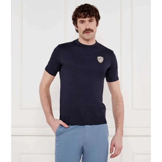 BLAUER T-shirt FAXON | Regular Fit ze sklepu Gomez Fashion Store w kategorii T-shirty męskie - zdjęcie 185003367