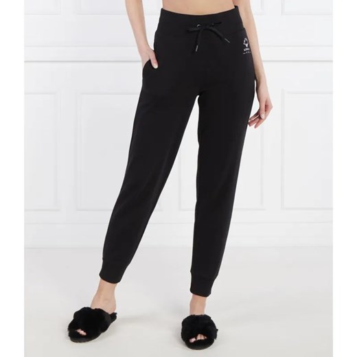 Emporio Armani Spodnie dresowe loungewear | Regular Fit ze sklepu Gomez Fashion Store w kategorii Spodnie damskie - zdjęcie 185003377