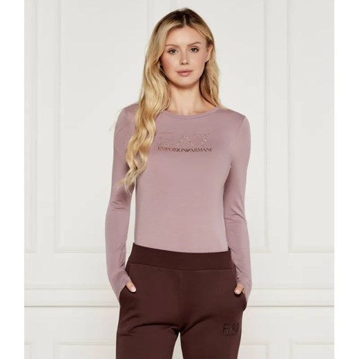 EA7 Bluzka | Regular Fit ze sklepu Gomez Fashion Store w kategorii Bluzki damskie - zdjęcie 185003385