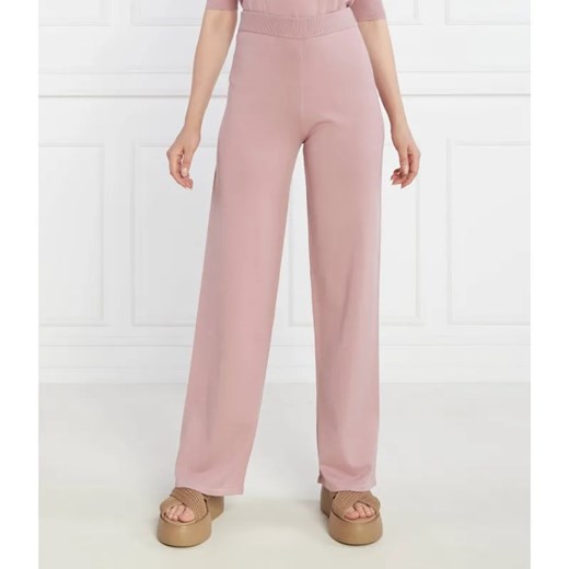 MM Spodnie dzianinowe GIROTTA | Regular Fit ze sklepu Gomez Fashion Store w kategorii Spodnie damskie - zdjęcie 185003426