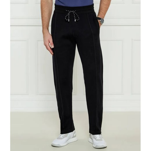 BOSS BLACK Spodnie dresowe H-Donetto | Loose fit | z dodatkiem wełny ze sklepu Gomez Fashion Store w kategorii Spodnie męskie - zdjęcie 185003457