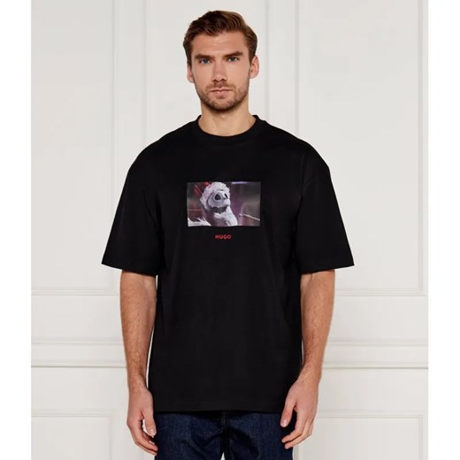 HUGO T-shirt Hugo x Tim Burton''s Nightmare Before Christmas DJACK_NBC | Regular Fit ze sklepu Gomez Fashion Store w kategorii T-shirty męskie - zdjęcie 185003467