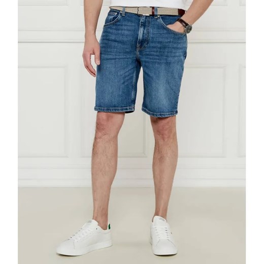 Tommy Hilfiger Jeansowe szorty BROOKLYN | Regular Fit | stretch ze sklepu Gomez Fashion Store w kategorii Spodenki męskie - zdjęcie 185003555