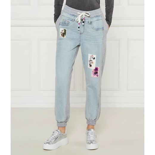 Desigual Spodnie jogger MINNIE Desigual X Disney | Regular Fit ze sklepu Gomez Fashion Store w kategorii Spodnie damskie - zdjęcie 185003616
