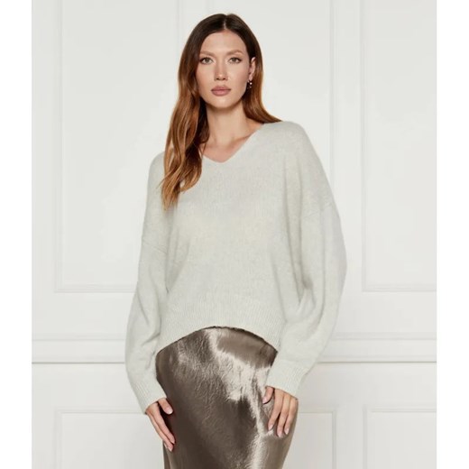 BOSS ORANGE Wełniany sweter C_Fondys | Oversize fit ze sklepu Gomez Fashion Store w kategorii Swetry damskie - zdjęcie 185003619