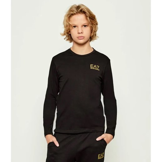 EA7 Longsleeve | Regular Fit ze sklepu Gomez Fashion Store w kategorii T-shirty chłopięce - zdjęcie 185003627