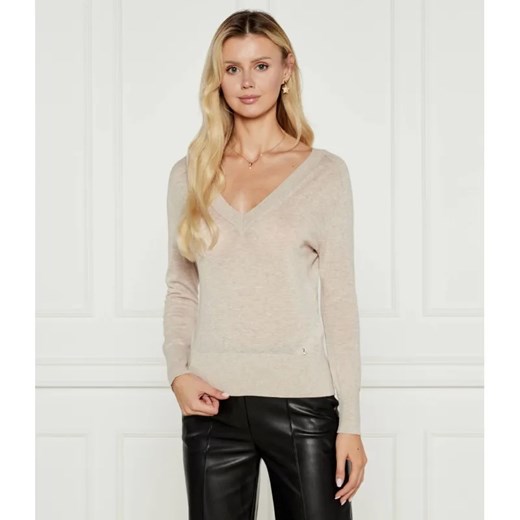 Liu Jo Sweter | Regular Fit | z dodatkiem kaszmiru ze sklepu Gomez Fashion Store w kategorii Swetry damskie - zdjęcie 185003657