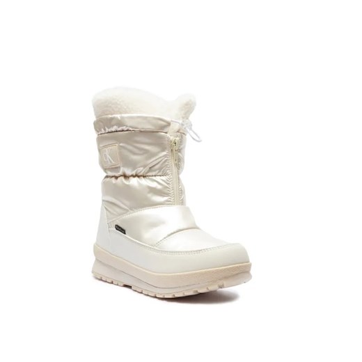 Calvin Klein Jeans Ocieplane śniegowce IVORY ze sklepu Gomez Fashion Store w kategorii Buty zimowe dziecięce - zdjęcie 185003668