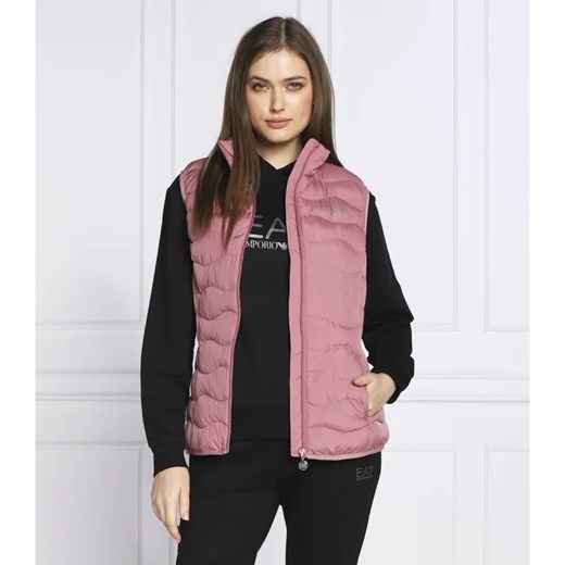 EA7 Bezrękawnik | Regular Fit ze sklepu Gomez Fashion Store w kategorii Kamizelki damskie - zdjęcie 185003706
