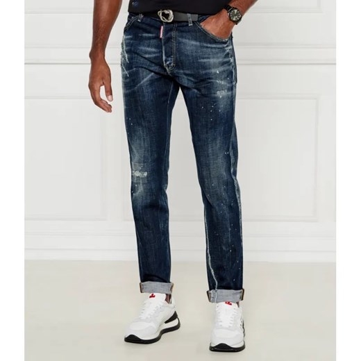 Dsquared2 Jeansy Cool guy jean | Tapered fit ze sklepu Gomez Fashion Store w kategorii Jeansy męskie - zdjęcie 185003786